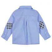 Памучна риза за бебе, синя Chicco 245208 4