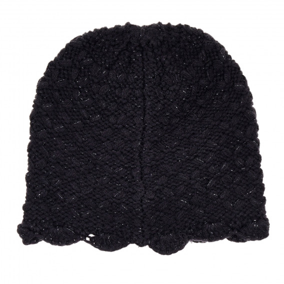 Комплект шал и шапка за бебе, черни Chicco 245361 5