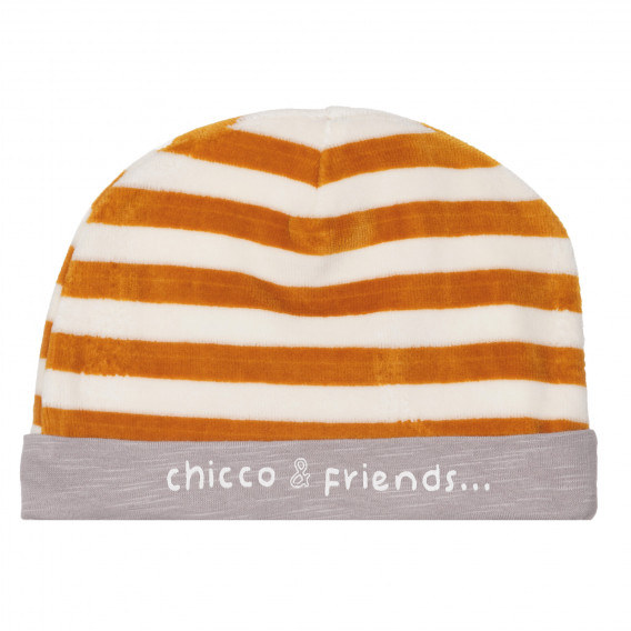 Шапка за бебе с надпис "Chicco &amp; Friends", многоцветна Chicco 245487 