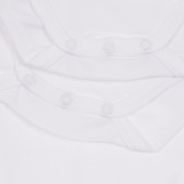 Памучен комплект от два броя бодита с логото на бранда, бели Chicco 245514 4