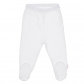 Памучен комплект от два броя ританки за бебе в бяло и розово Chicco 245532 6