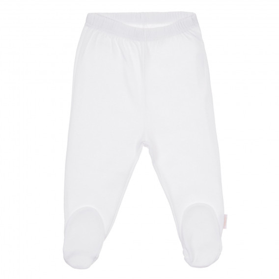 Памучен комплект от два броя ританки за бебе в бяло и розово Chicco 245532 6