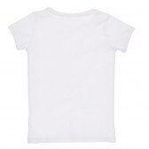 Памучен комплект от два броя тениски с панделка, бели Chicco 245550 5