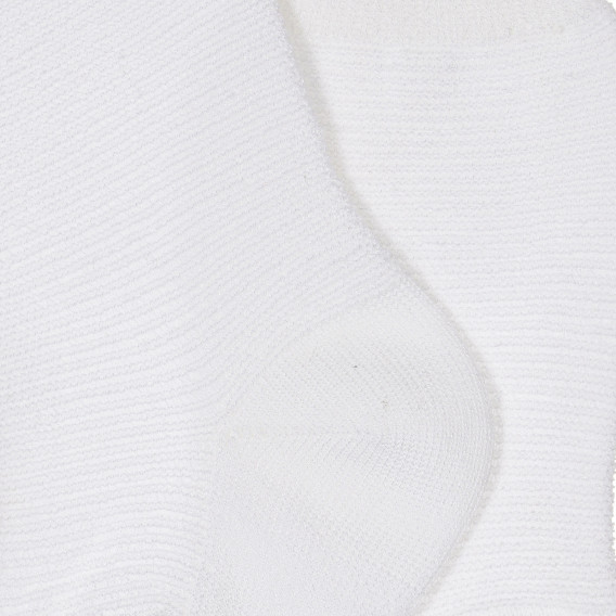 Чорапи за бебе, бели Chicco 245561 2