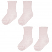 Памучни чорапи за бебе, розови Chicco 245586 