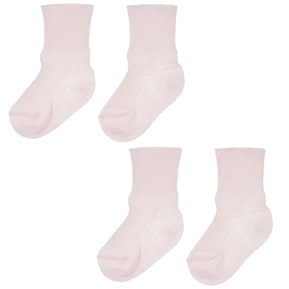 Памучни чорапи за бебе, розови Chicco 245586 