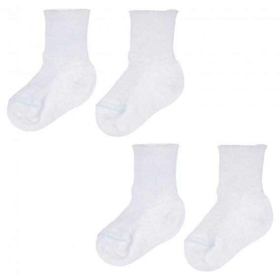 Памучни чорапи за новородено зелени Chicco 245595 