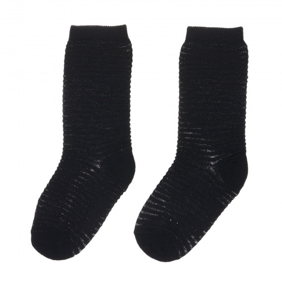 Чорапи с името на бранда, черни Chicco 245618 