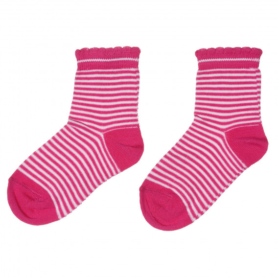 Комплект от 3 броя чорапи на райе за бебе Chicco 245635 4