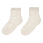 Чорапи с декоративни дупки, бежови Chicco 245665 