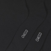 Комплект от два чифта чорапи с името на бранда за бебе, тъмно сини Chicco 245679 3