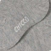 Чорапи с логото на бранда за бебе, сиви Chicco 245681 2