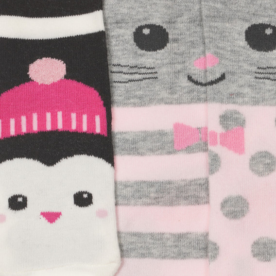 К-кт от два чифта чорапи за бебе, многоцветни Chicco 245686 3