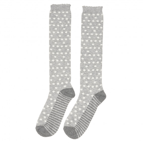 Комплект от 3 чифта чорапи, сиви Chicco 245739 8