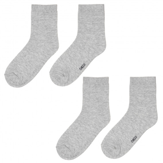 Чорапи за бебе, унисекс, сиви Chicco 245751 2