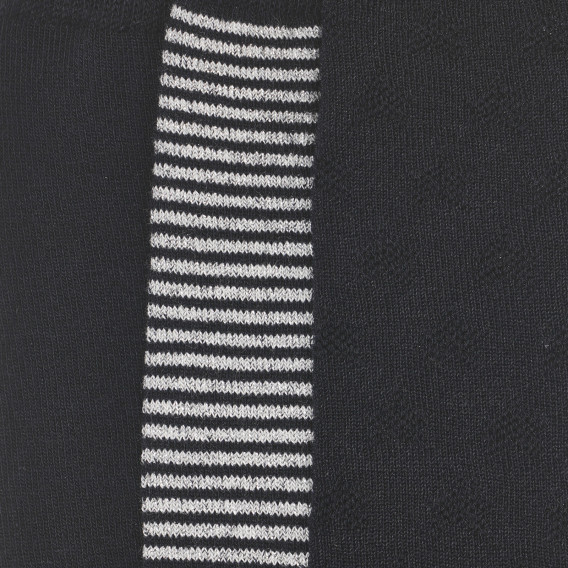 Комплект памучни чорапи за бебе, черни Chicco 245757 3