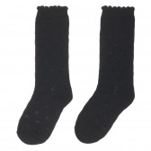 Комплект памучни чорапи за бебе, черни Chicco 245759 5