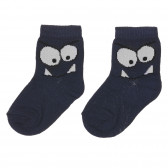 Комплект от два чифта чорапи в синьо и сиво Chicco 245777 2