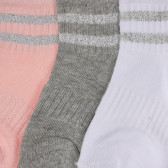 Комплект от 3 чифта чорапи за бебе, многоцветни Chicco 245782 3