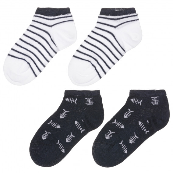 Комплект от два чифта чорапи за маратонки Chicco 245798 
