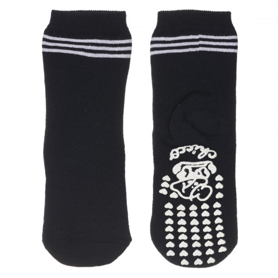 Чорапи с бели ивици за бебе, сини Chicco 245815 