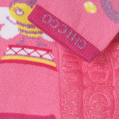 Чорапи с пчеличка за бебе, розови Chicco 245822 2