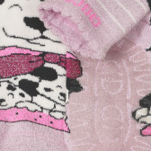 Чорапи с принт на кучета, розови Chicco 245832 2