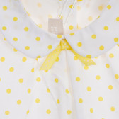 Памучна риза с фигурален принт за бебе, бяла Chicco 245931 2
