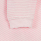 Памучен кариран розов гащеризон със зайче за бебе момиче Chicco 245944 3