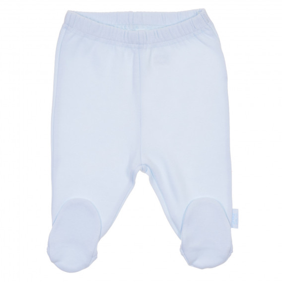 Памучен комплект от два броя ританки за бебе в бяло и синьо Chicco 245974 5