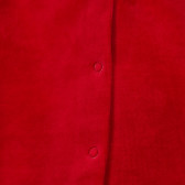 Плюшен гащеризон с коледни мотиви за бебе в бяло и червено Chicco 246024 3