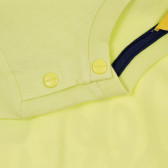 Памучна тениска с графичен принт за бебе, зелена Chicco 246168 3