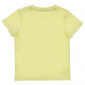 Памучна тениска с графичен принт за бебе, зелена Chicco 246169 4