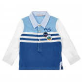 Памучна блуза за бебе, синя Chicco 246286 