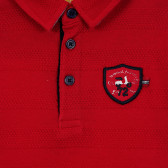 Памучна блуза с апликация за бебе, червена Chicco 246410 2