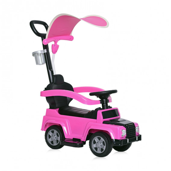 Кола за яздене с дръжка и сенник X-Treme, розова Lorelli 246687 