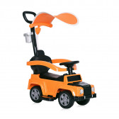 Кола за яздене с дръжка и сенник X-Treme, оранжева Lorelli 246689 