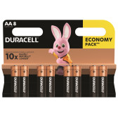 Алкални батерии, AA, LR6, 8 бр. Duracell 246756 