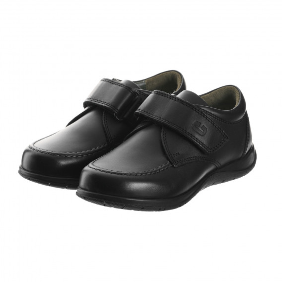 Кожени обувки с велкро лепенка, черни Chicco 246887 