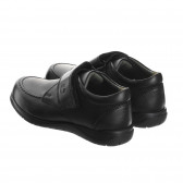 Кожени обувки с велкро лепенка, черни Chicco 246888 2