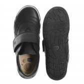 Кожени обувки с велкро лепенки, черни Chicco 246895 3