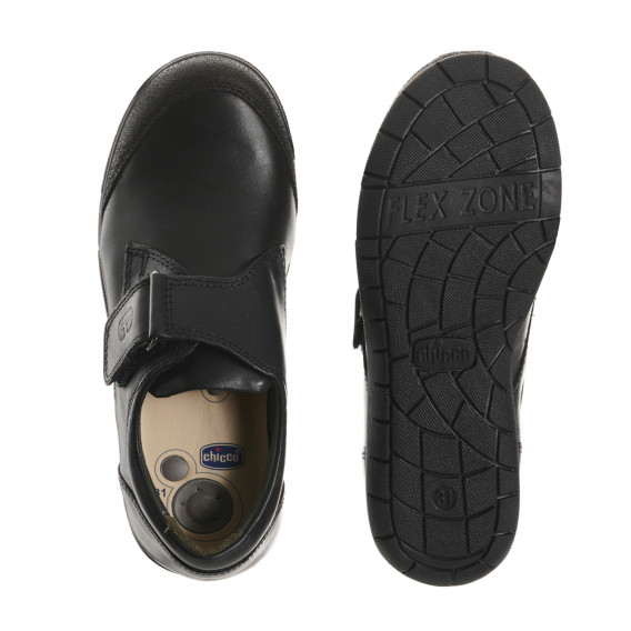 Кожени обувки, черни Chicco 246932 3