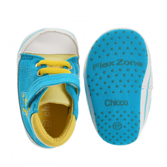 Буйки за бебе в синьо и жълто Chicco 247024 3