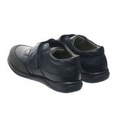 Кожени обувки с велкро лепенка, тъмно сини Chicco 247159 3