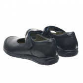 Кожени обувки балеринки, тъмно сини Chicco 247161 2