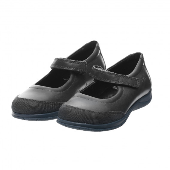Кожени обувки тип балерини , черни Chicco 247207 