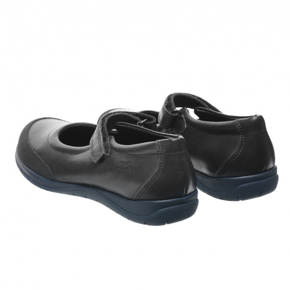 Кожени обувки тип балерини , черни Chicco 247208 2