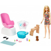 Кукла в СПА салон за маникюр и педикюр Barbie 247239 2