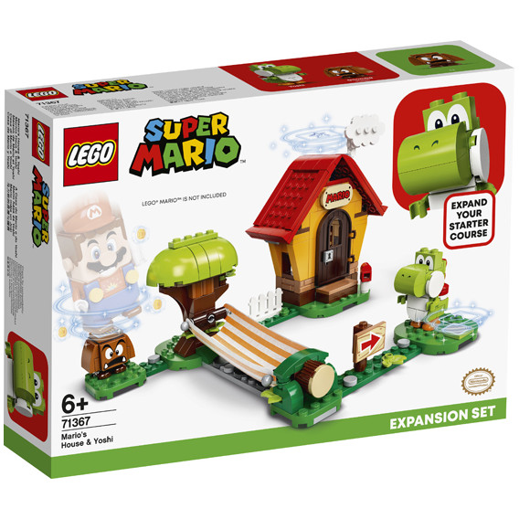 Конструктор - Допълнение Mario’s House &amp; Yoshi, 205 части Lego 247499 