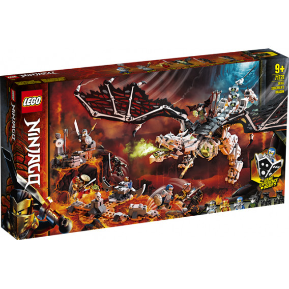 Конструктор - Драконът на магьосника на черепите, 1016 части Lego 247508 